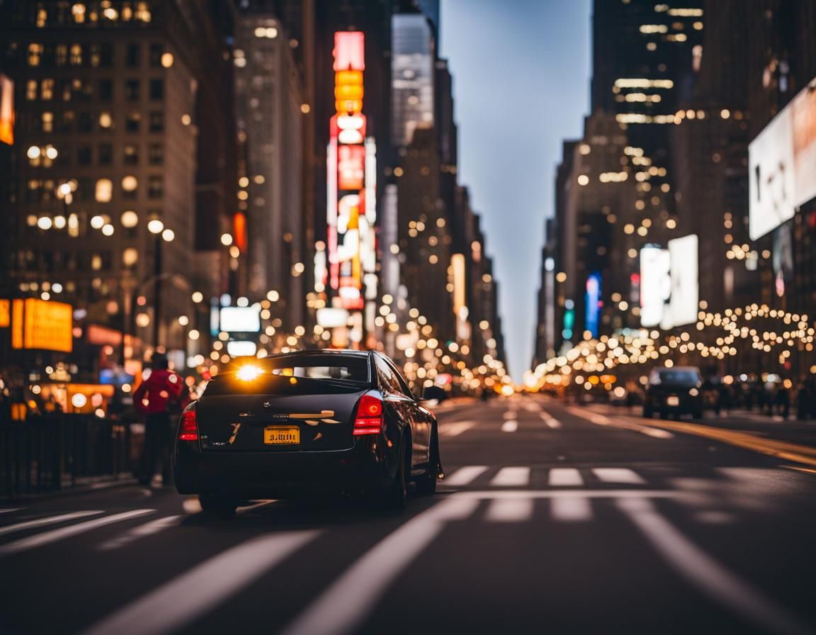 New York Cityscape: Professional Photography with Bokeh