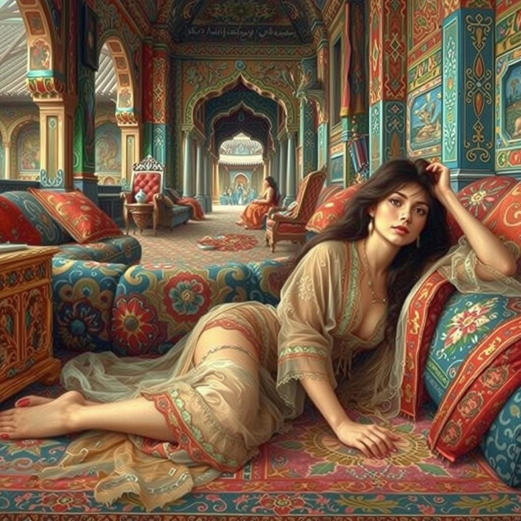 Mysterious Eastern Landscape