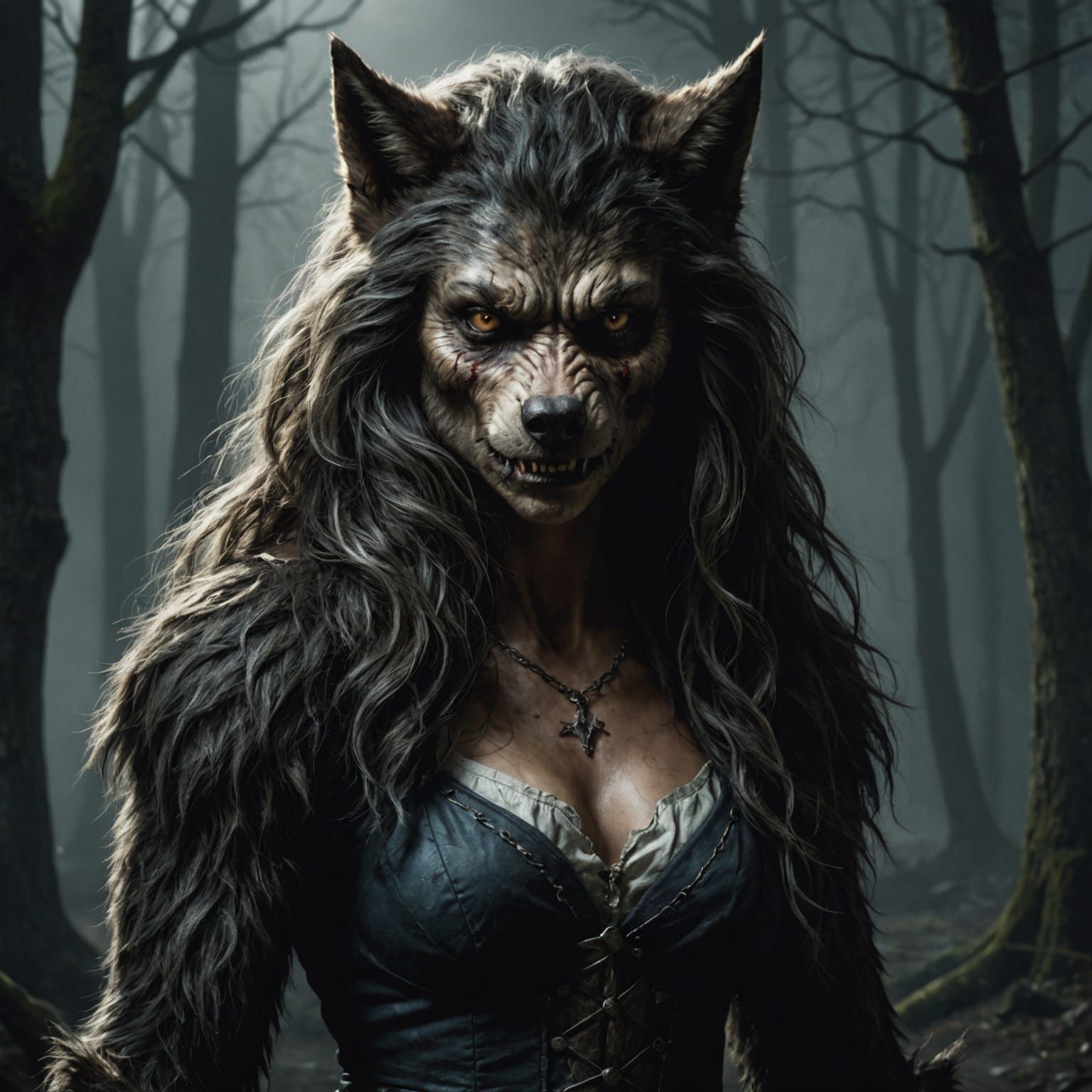 A Werewolf Woman