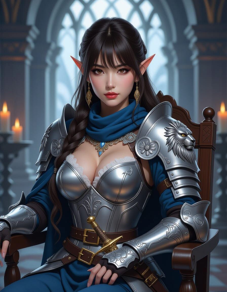 Ethereal Elf Knight in Crystal Palace