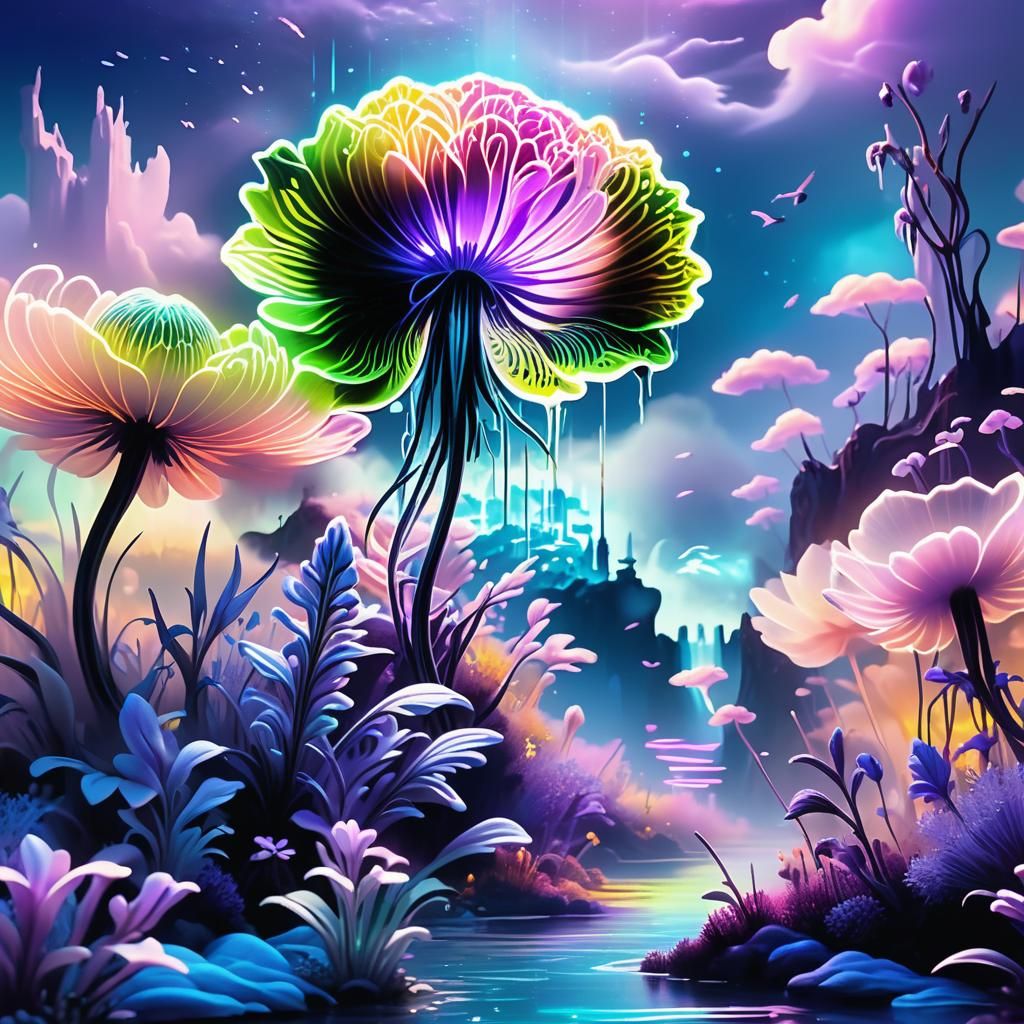 Blooms of Electric Light