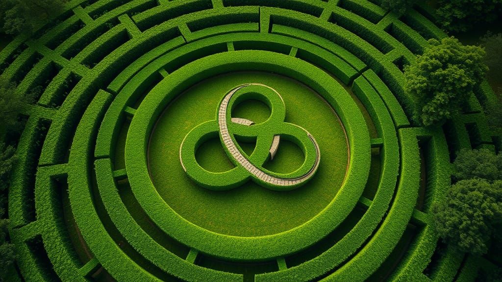 The Triskele Hedge Maze and the Celtic Belief in the Triad