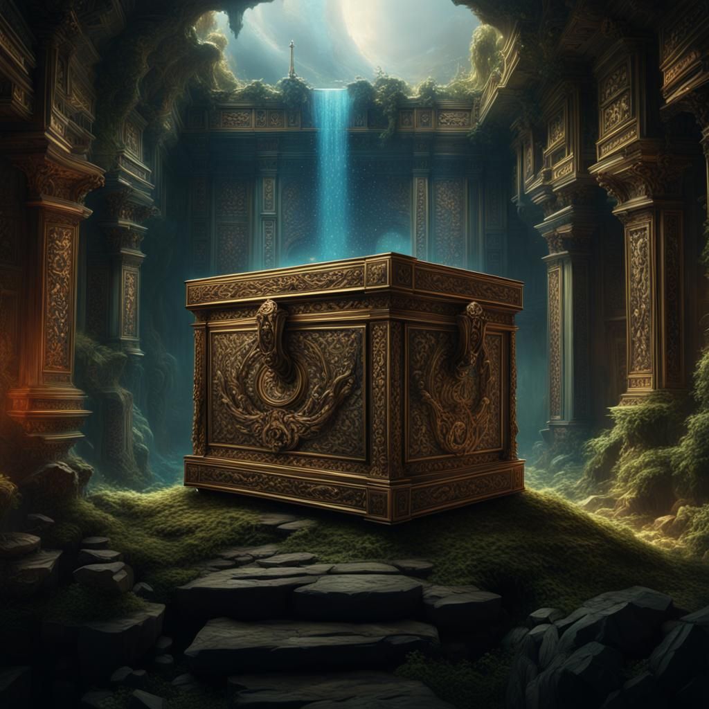 Epic Pandora's Box Digital Matte Painting