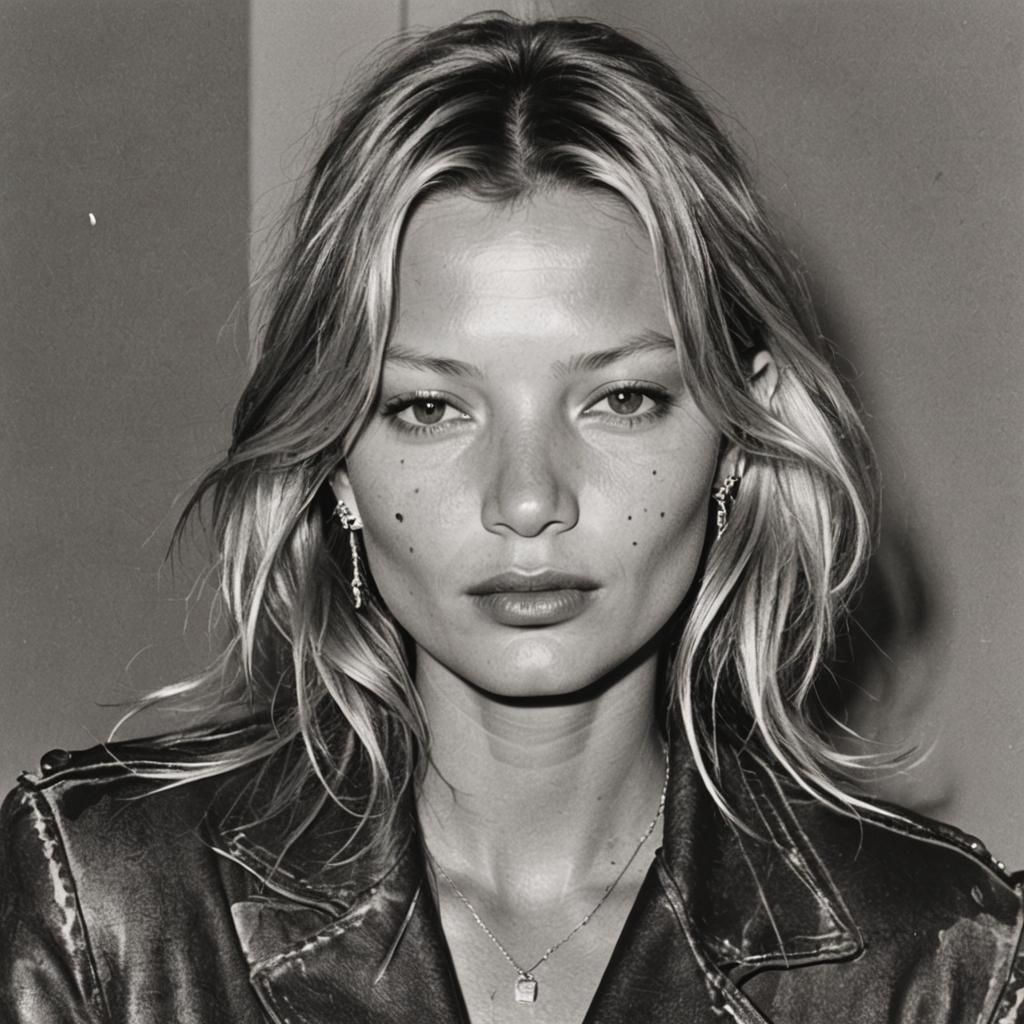Kate Moss: Queen of the 90s Portrait