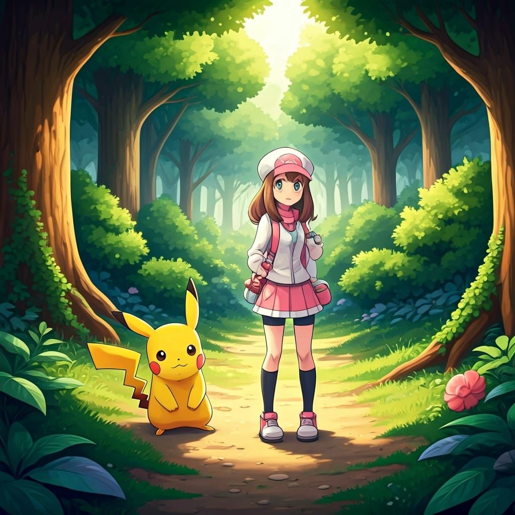 Pokémon Aider and Pikachu Help Injured Pokémon