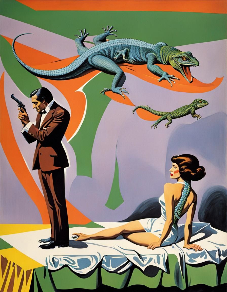 A Eurospy, Lizards, and a Damsel in Distress