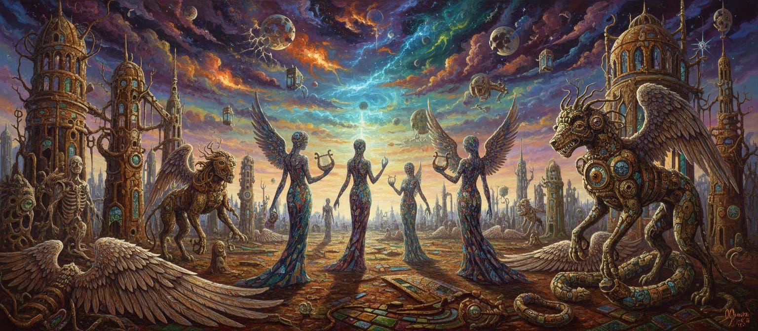 Surreal Fantasy: Broken Dreams and Fallen Angels