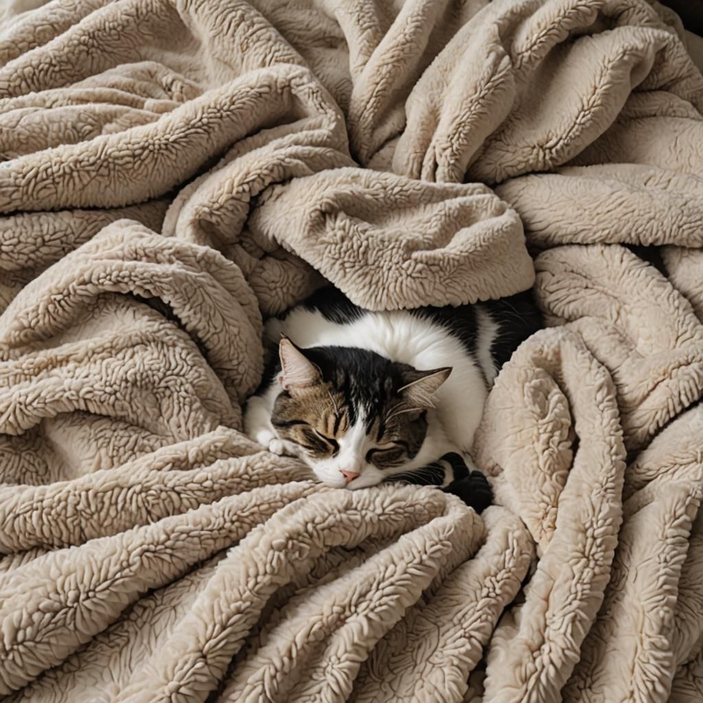 Cat Nap: A Cozy Afternoon Scene