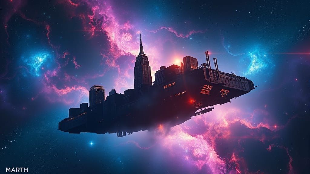 NYC as Celestial Artifact in Carina Nebula