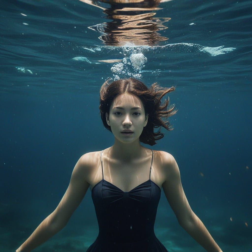 Underwater Scene Generated by AI