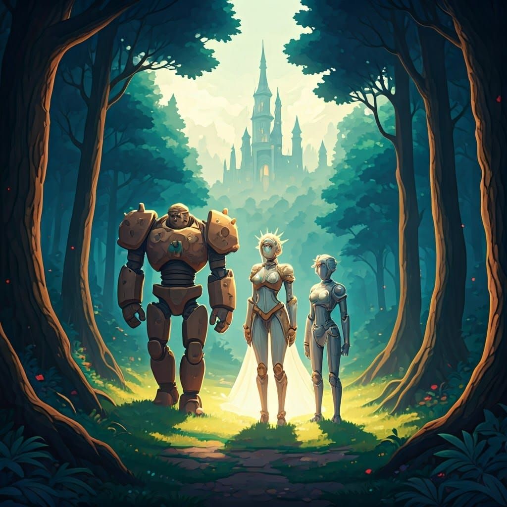 Magical Forest: Constructs, Golem, and Warforged in Anime St...