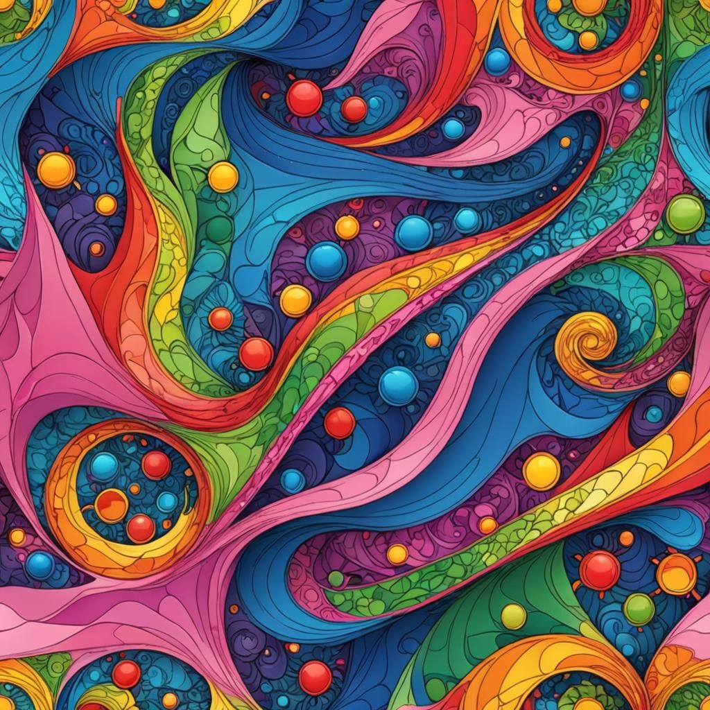 Zodiac Signs in Sacred Geometry Abstract Fractal