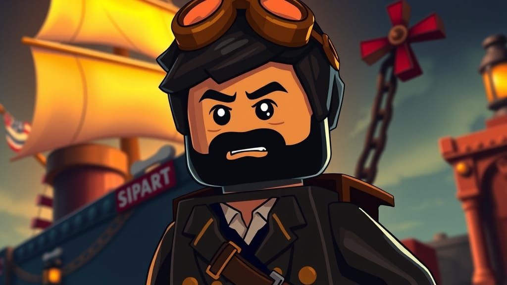 Lego Explorer in Pirate Hive, Studio Trigger Style