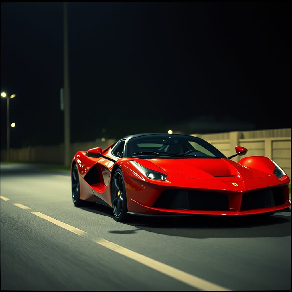 Cinematic Ferrari Film Still