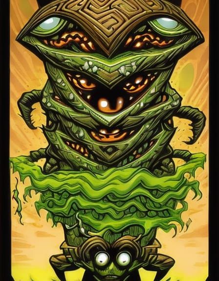 Giant sandwich monster with lettuce tomato and oozing cheese, sandwich monster, furry sandwich monster with big eyes, Ma...