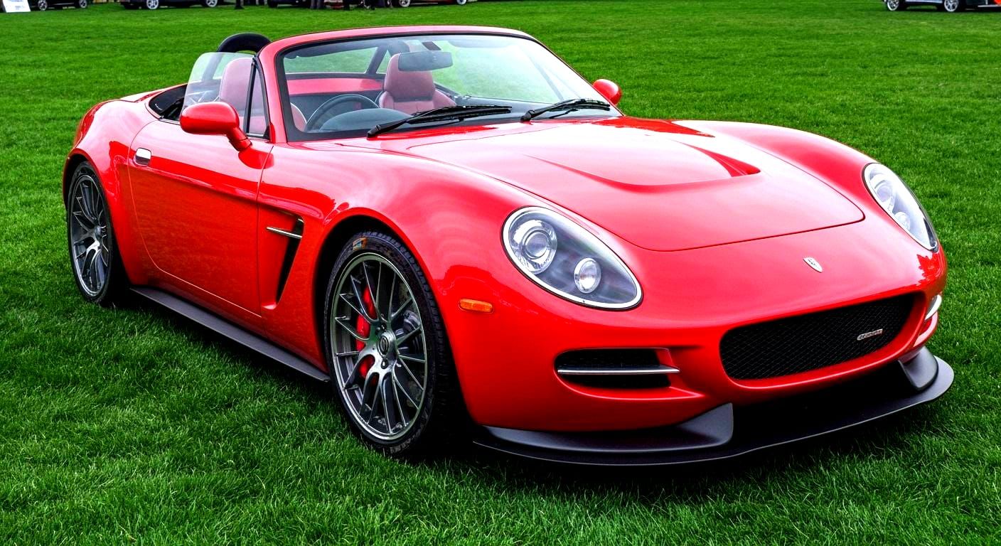 Modern Italian GT Barchetta Sports Car Concept