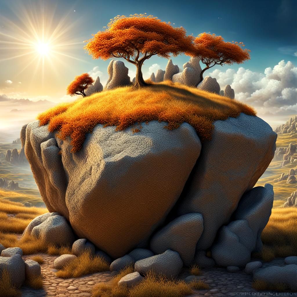 Surrealist Dream of Harvest's End in Magic Realism