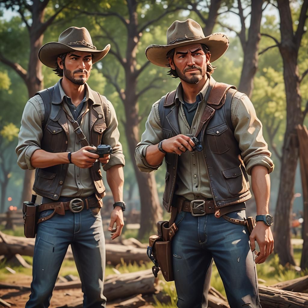 me and my bud Josh as fortnite