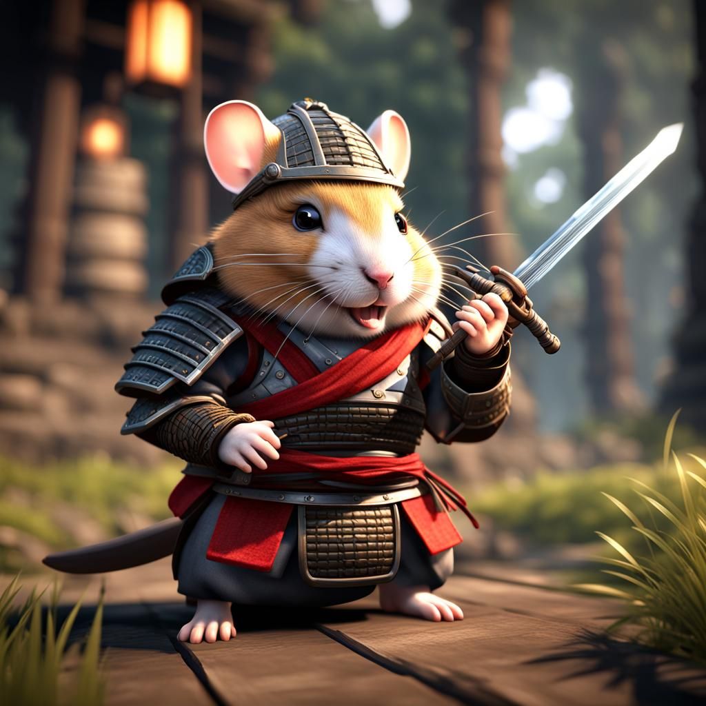 samurai hamster
