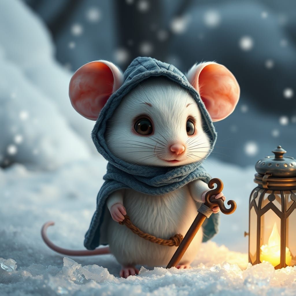 The Mouse Wanderer: A Frosty Quest Begins