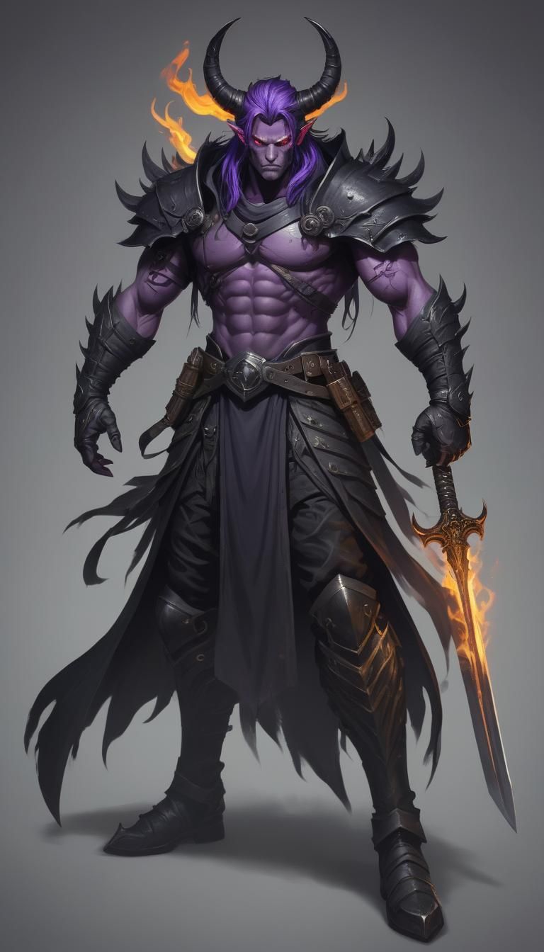 Shadow Warrior Character Art: Ashborn in Black Armor