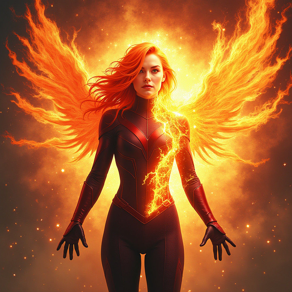 Jean Grey's Transformation: Phoenix to Dark Phoenix