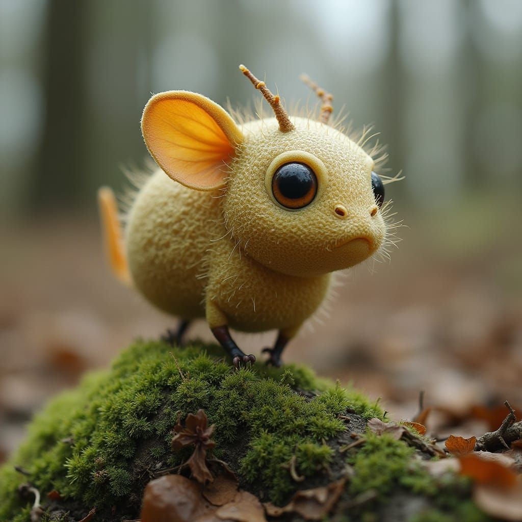 Realistic Ant with Detailed Exoskeleton in Sci-Fi Style