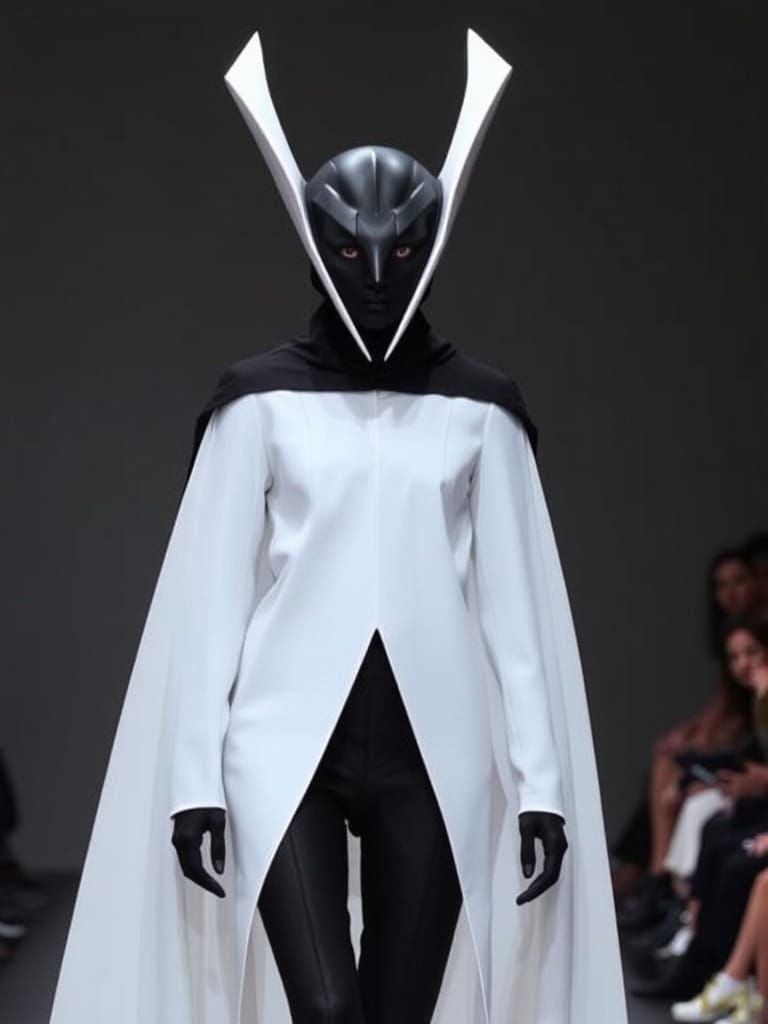 AI Image Inspired by Gareth Pugh's Style