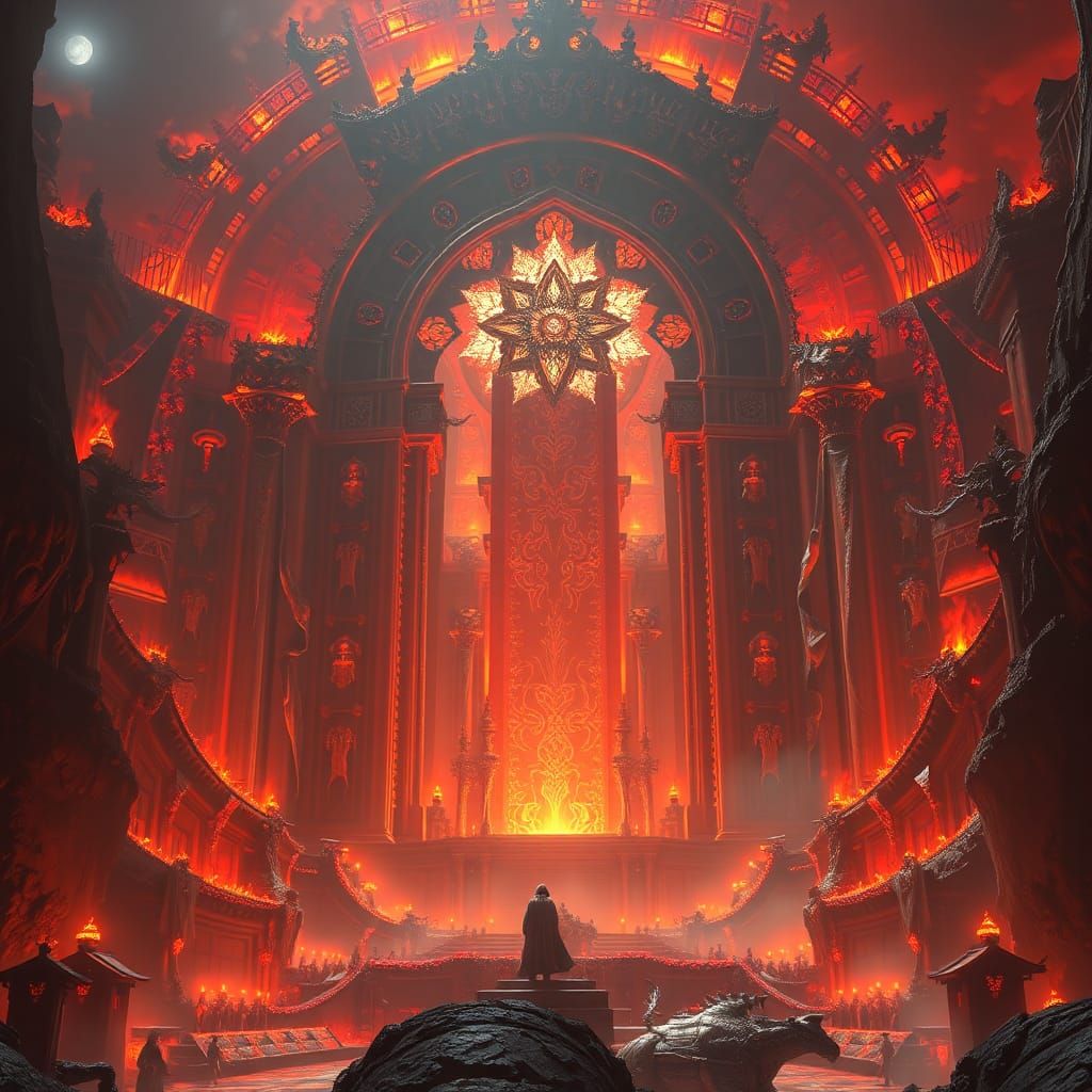 Epic Cinematic Character in Digital Matte Painting