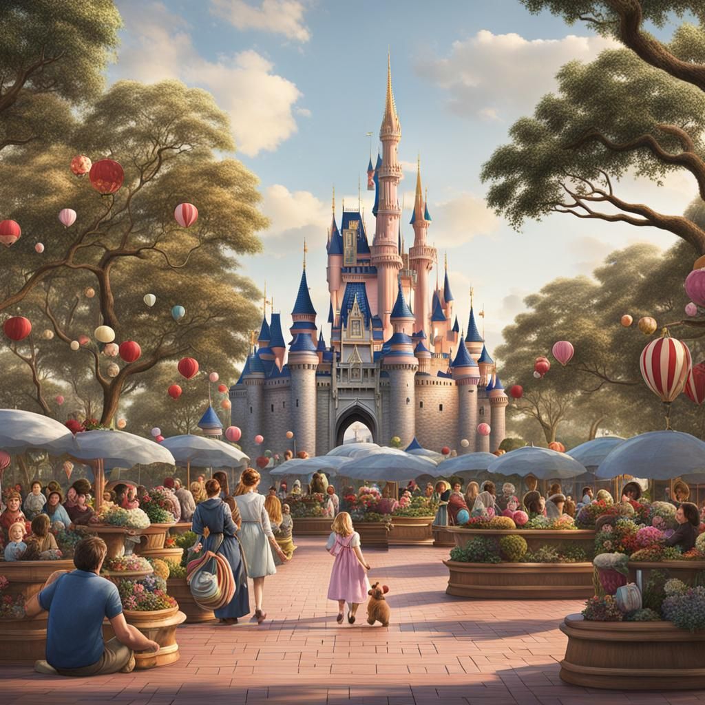 AI Interpretation of "Disney" Prompt