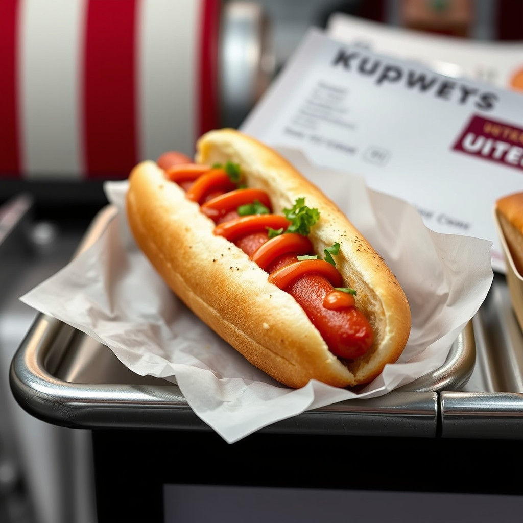 Simple Hot Dog Image