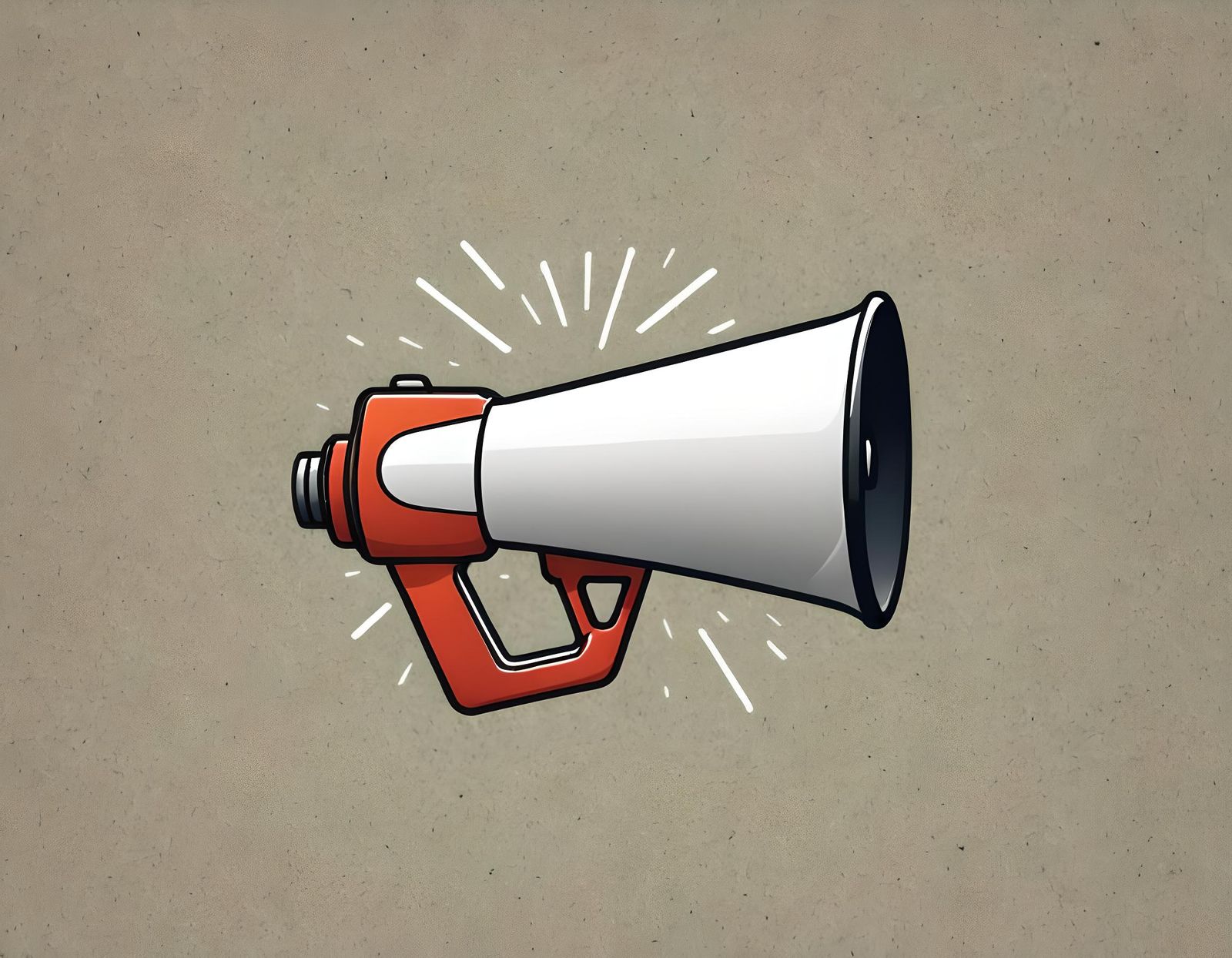 Megaphone Icon Illustration
