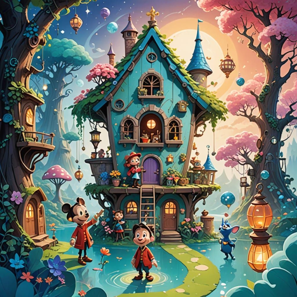 A Whimsical Workshop of Dreams and Inventions