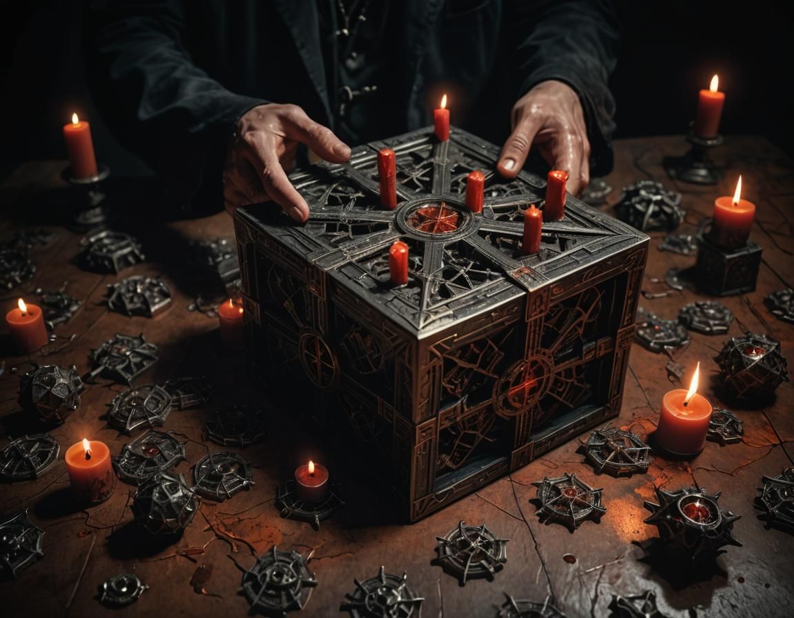 Unleashing Hell: A Gothic Horror Digital Art