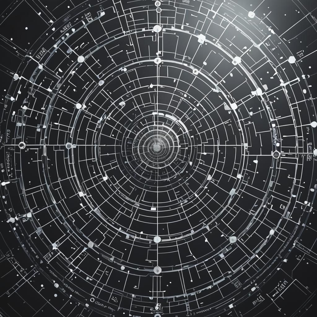 Abstract Image of a Computer Protocol