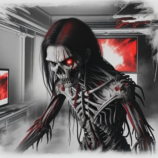 Horror showing