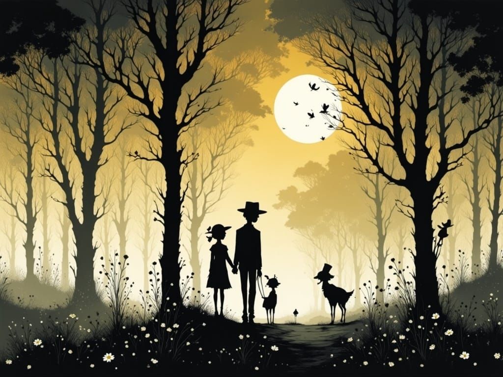 Enchanting Landscape World in Diverse Artistic Styles