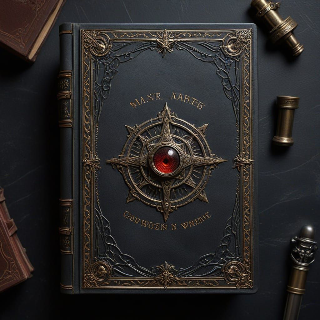 Gothic Dark Fantasy Book Cover Art