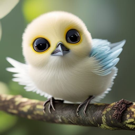 Little bird says hello