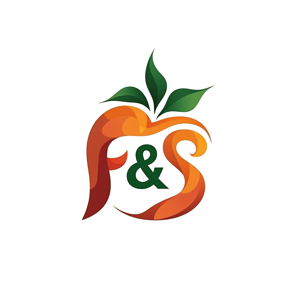 F & S Frutas e Verduras Logo Design