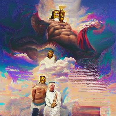 AI Generated Interpretation of Gods Concept