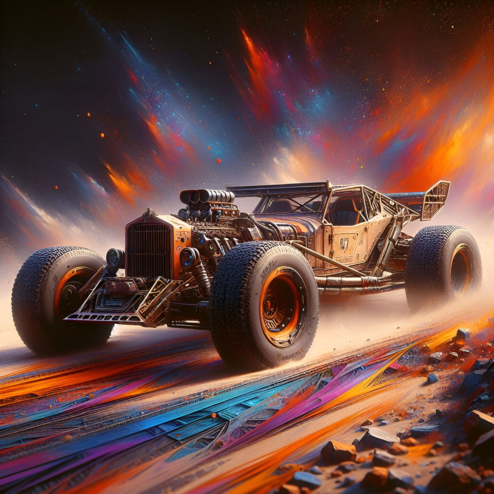 Zarooq Sand Racer GT500: Fantasy Concept Art