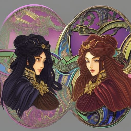 Steampunk Maude Fealy Portrait in Manga Anime Style