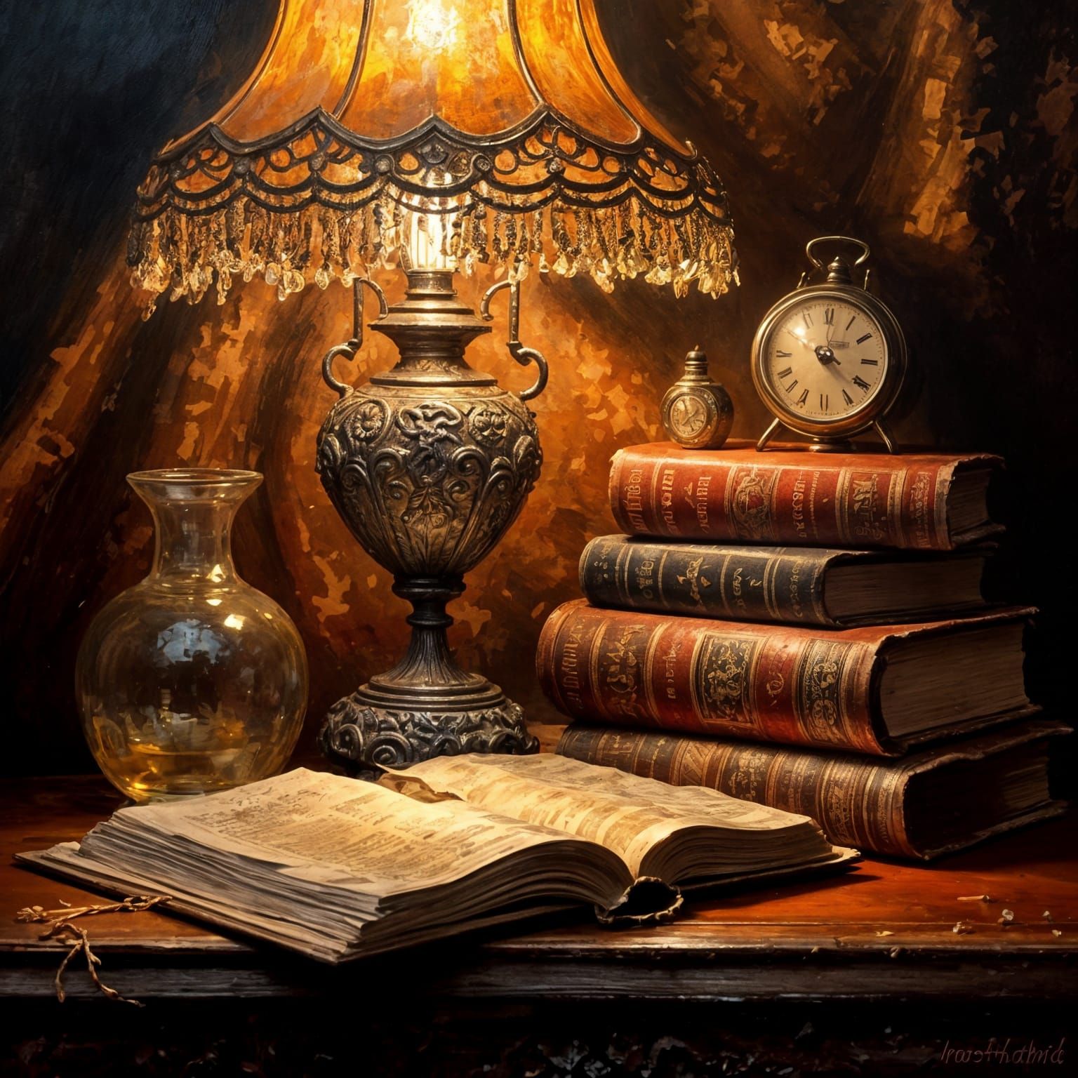 Elegant Lamp Design with Soft Lighting