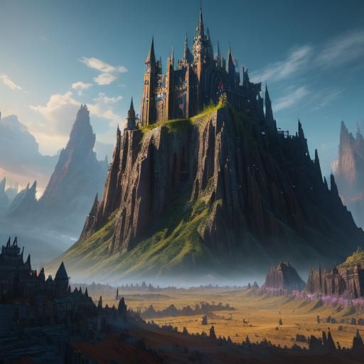 Detailed Matte Painting of a Fantastical Minion