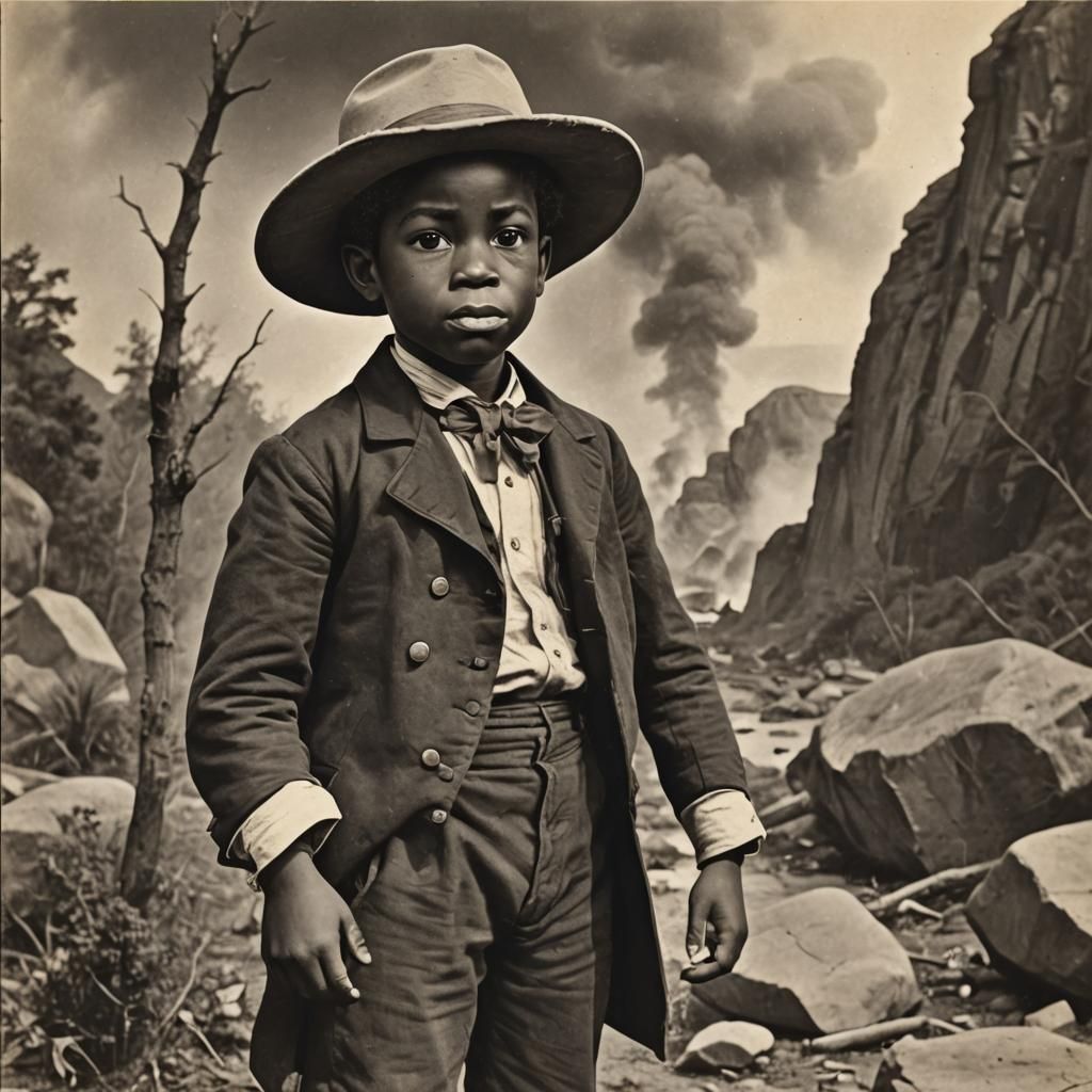 Gritty Western Scene with Moral Ambiguity