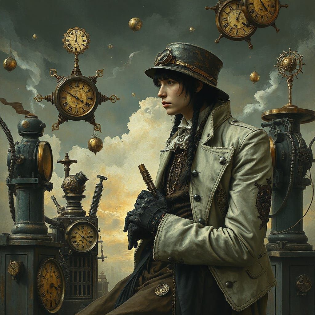 Pondering Nothingness in Steampunk Dreamscape