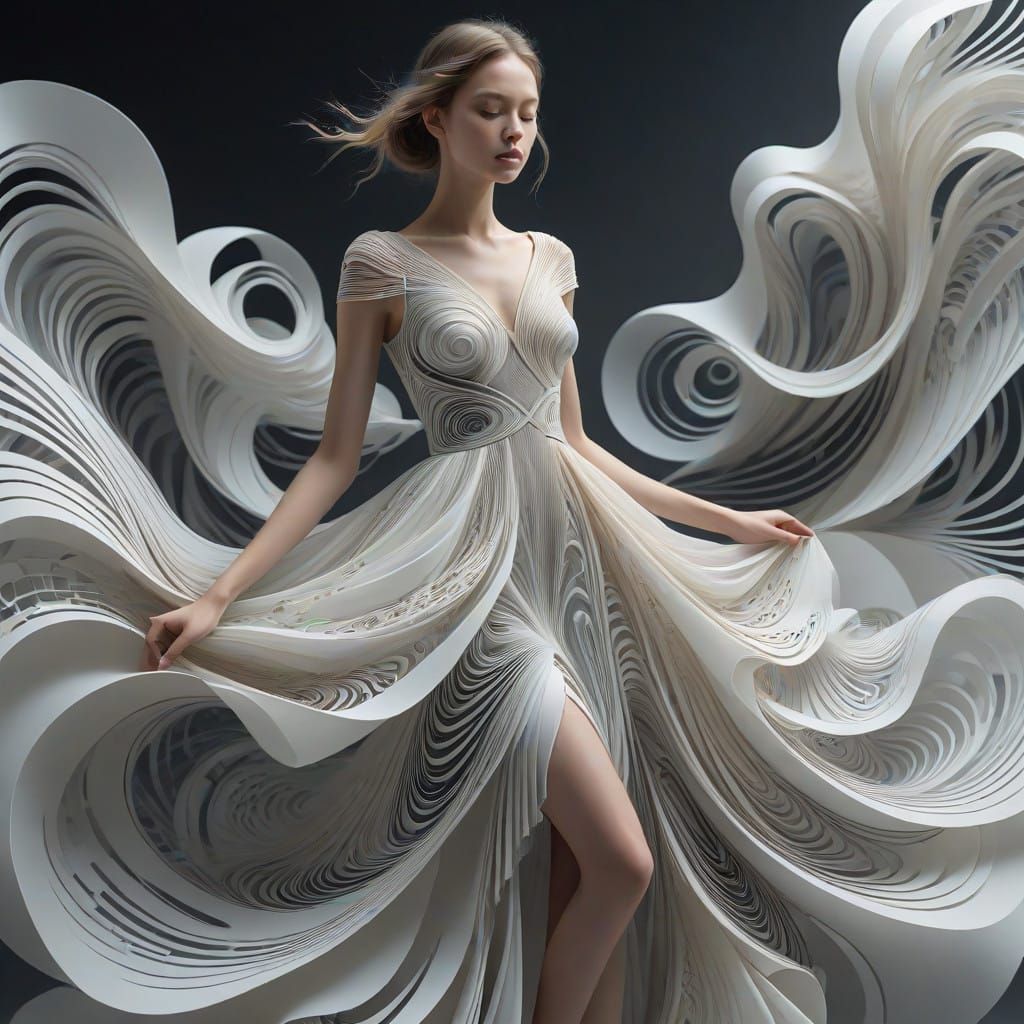 Serene Dreamer in Quantum Whispers