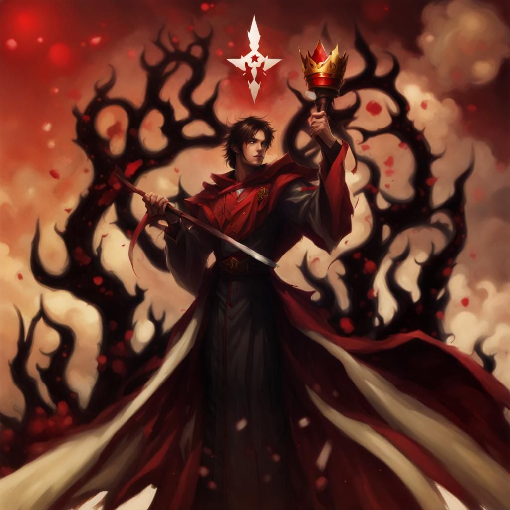 Scarlet King AI Generated Concept Art