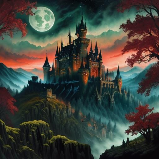 Dracula's Castle: A Cinematic Masterpiece of Horror